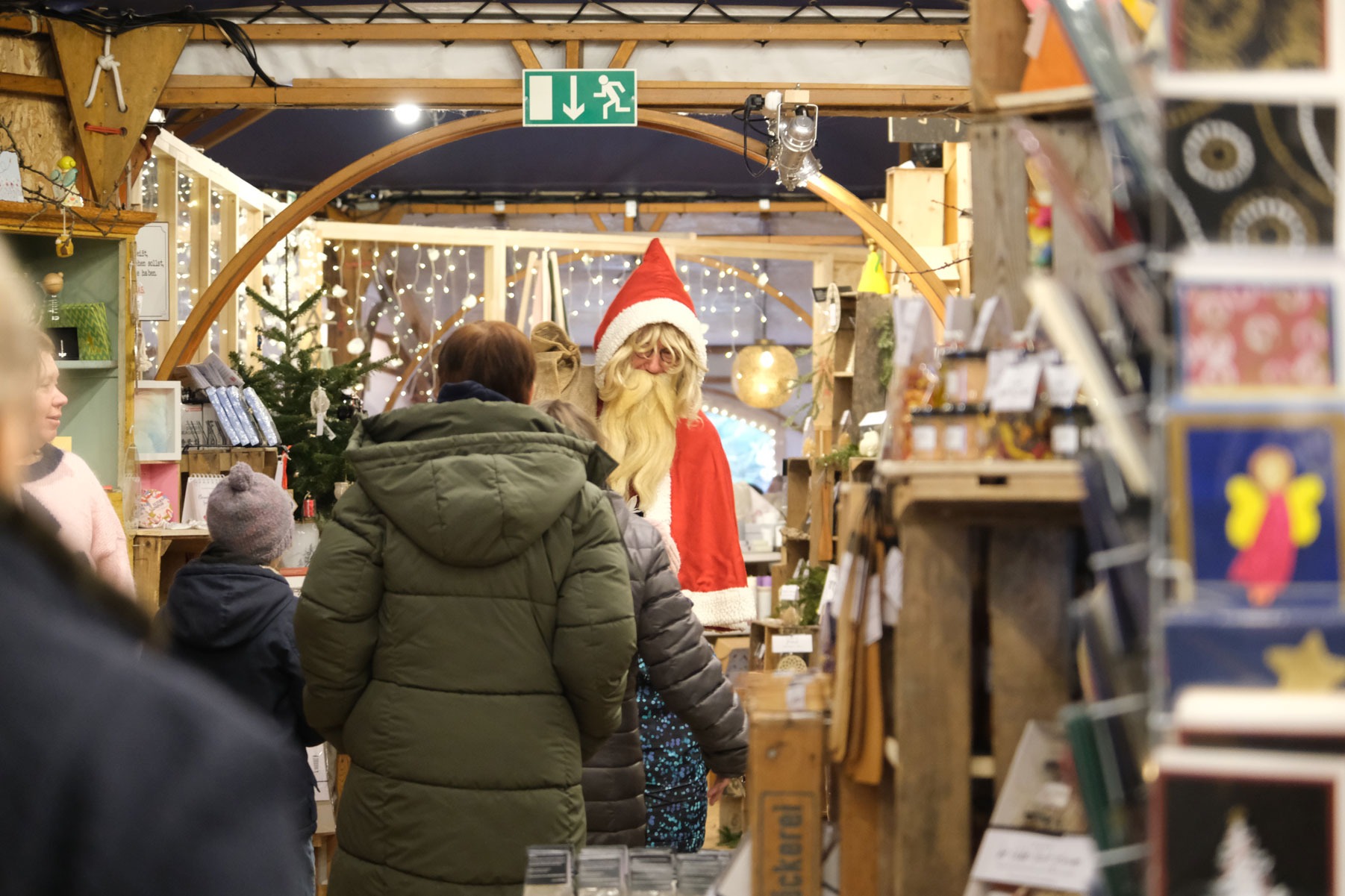 Das Weihnachtszelt der Stöckenweid 
